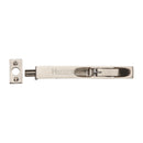 Heritage Brass Door Bolt Flush Fitting 10" x .3/4" Satin Nickel finish - C1680 10-SN - Choice Handles