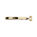 Heritage Brass Door Bolt Flush Fitting 6" x .3/4" Polished Brass finish - C1680 6-PB - Choice Handles