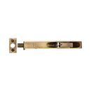 Heritage Brass Door Bolt Flush Fitting 8" x .3/4" Antique finish - C1680 8-AT - Choice Handles