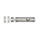 Heritage Brass Door Bolt Flat 4" Polished Nickel finish - C1685 4-PNF - Choice Handles