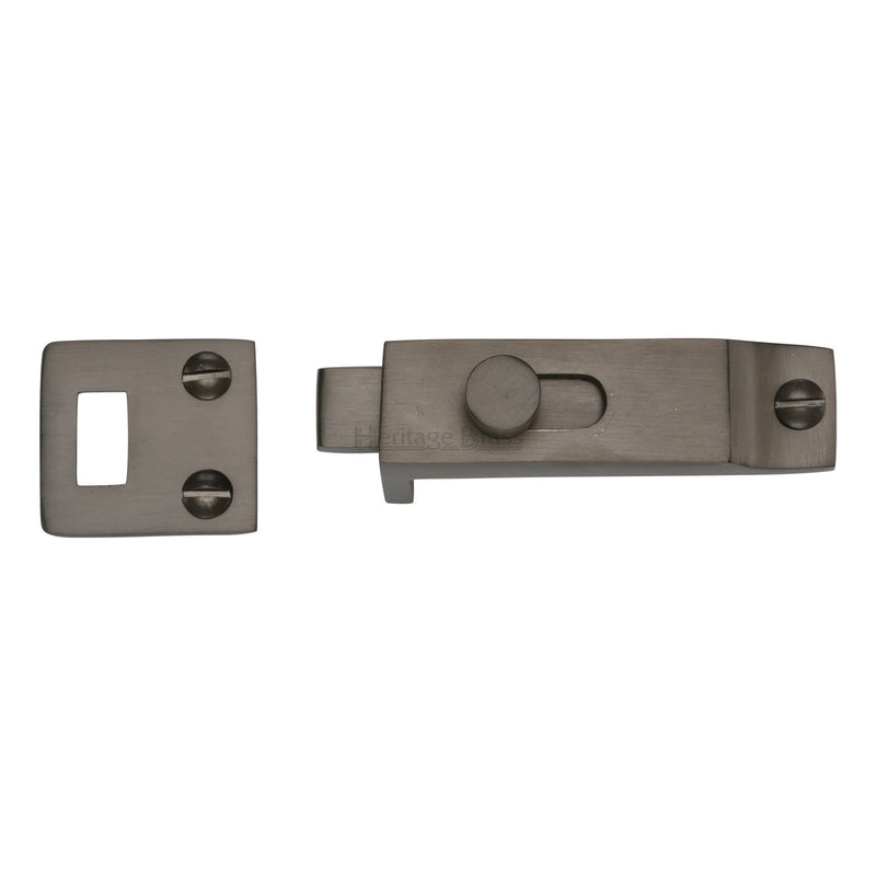 Heritage Brass Slide Bolt Matt Bronze finish - C1686-MB - Choice Handles