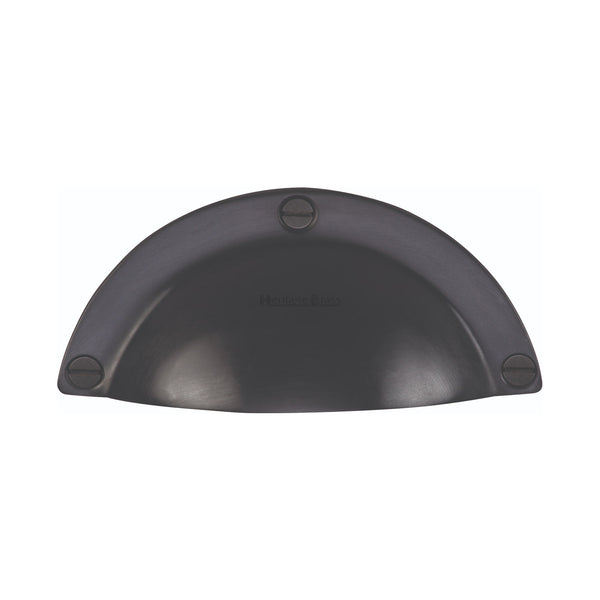 Heritage Brass Drawer Traditional Design Matt Black finish - C1700-BKMT - Choice Handles