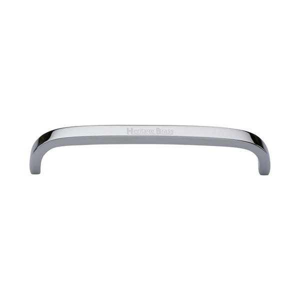 Heritage Brass Cabinet Pull D Shaped 152mm Polished Chrome finish - C1800 152-PC - Choice Handles