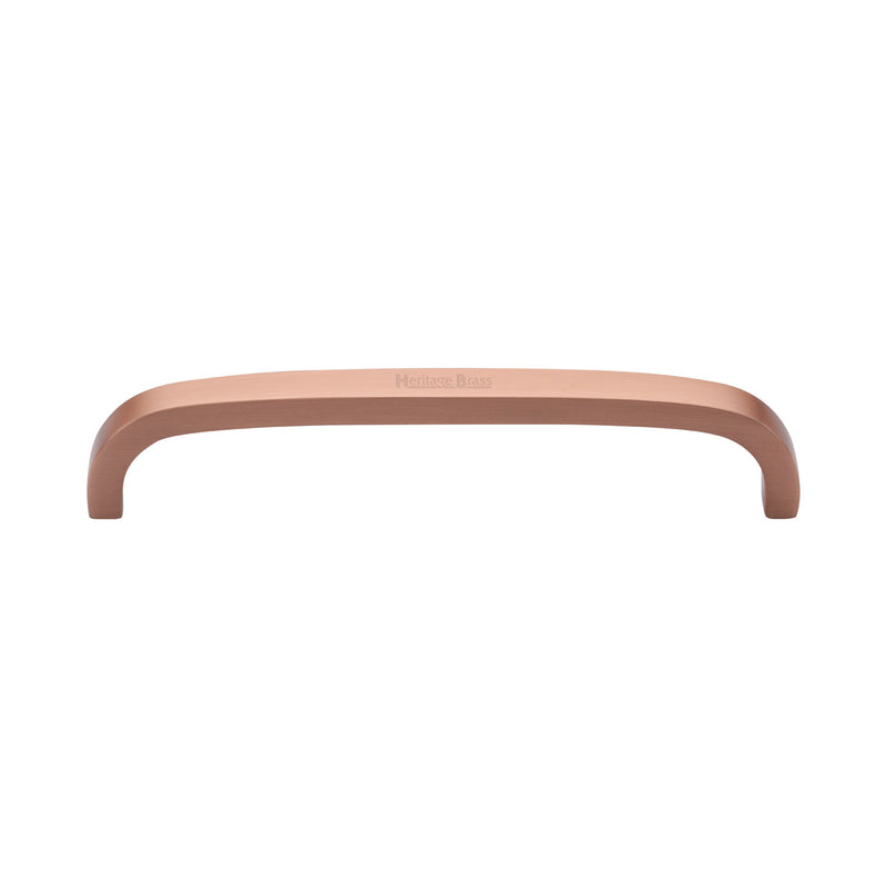 Heritage Brass Cabinet Pull D Shaped 152mm CTC Satin Rose Gold Finish - C1800 152-SRG - Choice Handles