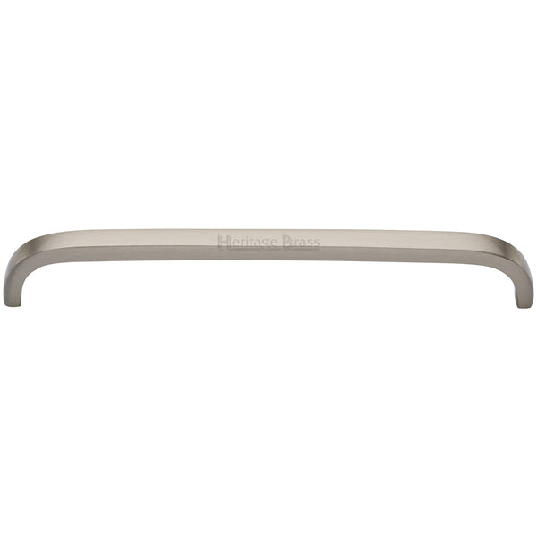 Heritage Brass Cabinet Pull D Shaped 203mm Satin Nickel finish - C1800 203-SN - Choice Handles