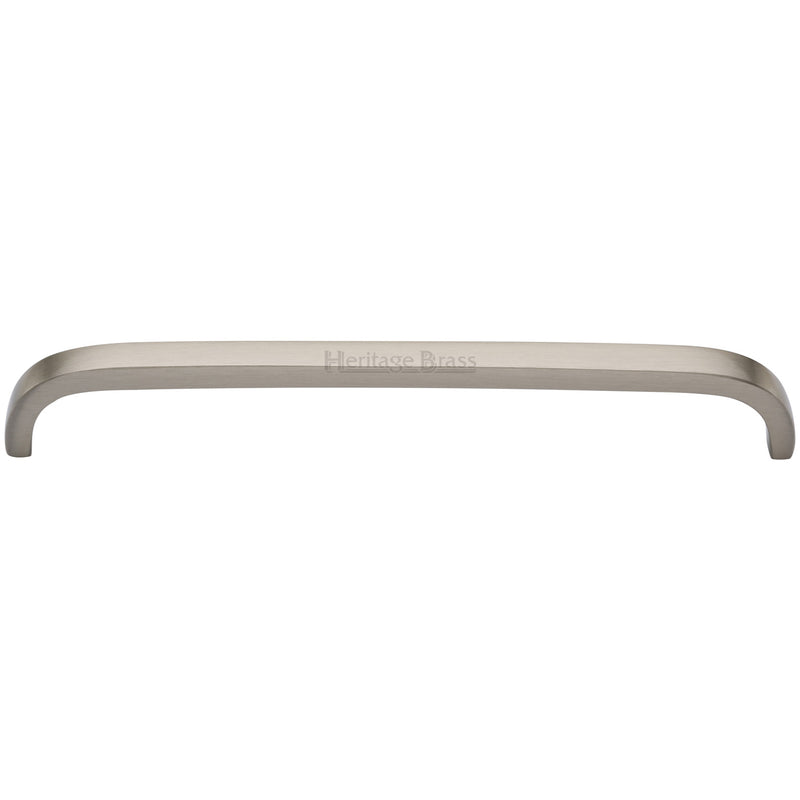 Heritage Brass Cabinet Pull D Shaped 203mm Satin Nickel finish - C1800 203-SN - Choice Handles