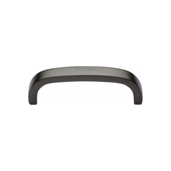 Heritage Brass Cabinet Pull D Shaped 89mm CTC Matt Bronze Finish - C1800 89-MB - Choice Handles