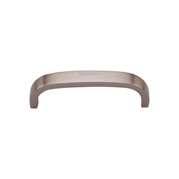 Heritage Brass Cabinet Pull D Shaped 89mm Satin Nickel finish - C1800 89-SN - Choice Handles