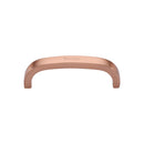 Heritage Brass Cabinet Pull D Shaped 89mm CTC Satin Rose Gold Finish - C1800 89-SRG - Choice Handles