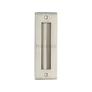 Heritage Brass Flush Pull 6" Satin Nickel finish - C1820 6-SN - Choice Handles