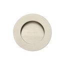 Round Flush Pull Satin Nickel finish
 - C1835-SN - Choice Handles