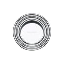 Round Reeded Flush Pull Polished Chrome finish
 - C1837-PC - Choice Handles