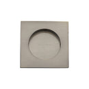 Square Flush Pull 63.5 x 63.5mm Antique Brass finish
 - C1860-AT - Choice Handles