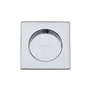 Square Flush Pull 63.5 x 63.5mm Polished Chrome finish
 - C1860-PC - Choice Handles