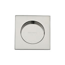 Square Flush Pull 63.5 x 63.5mm Polished Nickel finish
 - C1860-PNF - Choice Handles