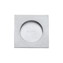 Square Flush Pull 63.5 x 63.5mm Satin Chrome finish
 - C1860-SC - Choice Handles