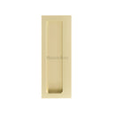 Flush Pull – Swing Door Satin Brass finish - C1862-SB