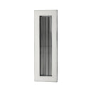 Reeded Rectangular Flush Pull 175 x 58mm Polished Chrome finish
 - C1865 175-PC - Choice Handles