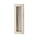Reeded Rectangular Flush Pull 175 x 58mm Polished Nickel finish
 - C1865 175-PNF - Choice Handles