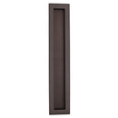 Reeded Rectangular Flush Pull 300 x 58mm Matt Bronze finish - C1865 300-MB - Choice Handles