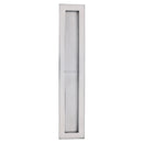 Reeded Rectangular Flush Pull 300 x 58mm Satin Chrome finish
 - C1865 300-SC - Choice Handles