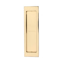 Flush Pull 197mm Polished Brass finish
 - C1872-PB - Choice Handles