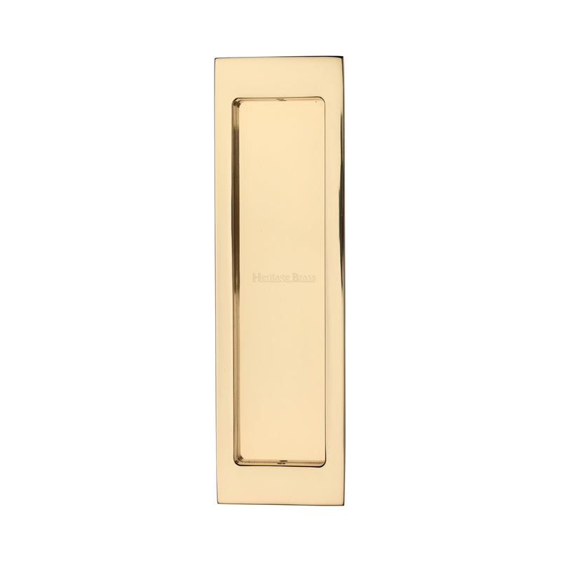 Flush Pull 197mm Polished Brass finish
 - C1872-PB - Choice Handles