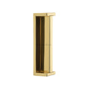 Heritage Brass Sliding Flush Pull Polished Brass finish
 - C1874-PB