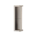 Heritage Brass Sliding Flush Pull Satin Nickel finish
 - C1874-SN