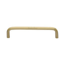 Heritage Brass Cabinet Pull Wire Design 128mm CTC Satin Brass Finish - C2155 128-SB - Choice Handles