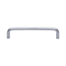 Heritage Brass Cabinet Pull Wire Design 128mm CTC Satin Chrome Finish - C2155 128-SC - Choice Handles