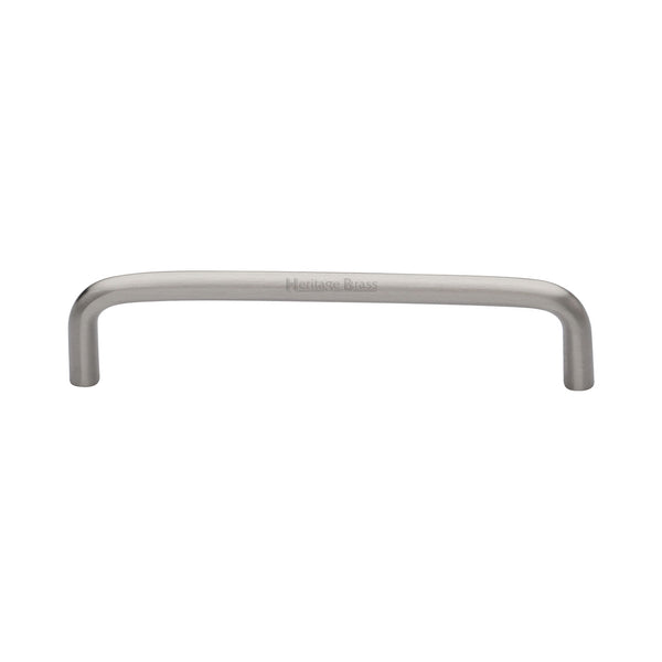 Heritage Brass Cabinet Pull Wire Design 128mm CTC Satin Nickel Finish - C2155 128-SN