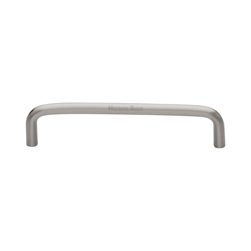 Heritage Brass Cabinet Pull Wire Design 128mm CTC Satin Nickel Finish - C2155 128-SN - Choice Handles