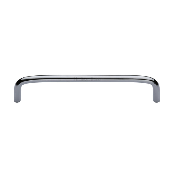 Heritage Brass Cabinet Pull Wire Design 160mm CTC Polished Chrome Finish - C2155 160-PC