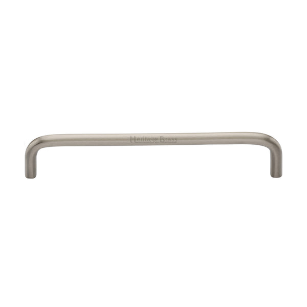Heritage Brass Cabinet Pull Wire Design 160mm CTC Satin Nickel Finish - C2155 160-SN - Choice Handles
