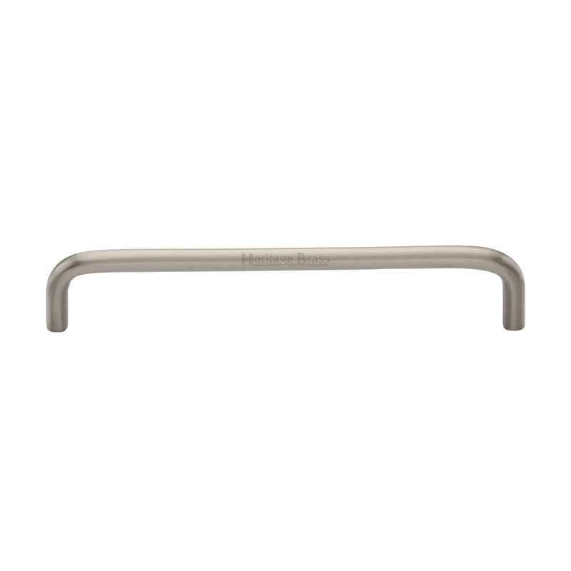 Heritage Brass Cabinet Pull Wire Design 160mm CTC Satin Nickel Finish - C2155 160-SN - Choice Handles