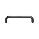Heritage Brass Cabinet Pull Wire Design 96mm CTC Matt Black Finish - C2155 96-BKMT - Choice Handles