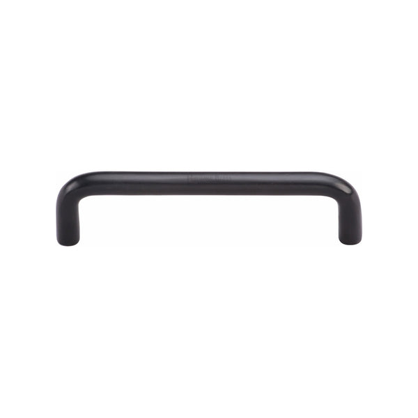 Heritage Brass Cabinet Pull Wire Design 96mm CTC Matt Black Finish - C2155 96-BKMT
