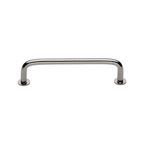 Heritage Brass Cabinet Pull Wire Design with 16mm Rose 128mm CTC Polished Nickel Finish - C2156 128-PNF