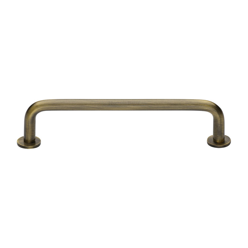 Heritage Brass Cabinet Pull Wire Design with 16mm Rose 160mm CTC Antique Brass Finish - C2156 160-AT - Choice Handles