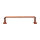 Heritage Brass Cabinet Pull Wire Design with 16mm Rose 160mm CTC Satin Rose Gold Finish - C2156 160-SRG - Choice Handles