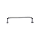 Heritage Brass Cabinet Pull Wire Design with 16mm Rose 96mm CTC Satin Chrome Finish - C2156 96-SC - Choice Handles