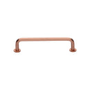Heritage Brass Cabinet Pull Wire Design with 16mm Rose 96mm CTC Satin Rose Gold Finish - C2156 96-SRG - Choice Handles