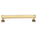 Heritage Brass Cabinet Pull Pyramid Design 152mm CTC Polished Brass Finish - C2231 152-PB - Choice Handles