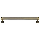 Heritage Brass Cabinet Pull Pyramid Design 203mm CTC Antique Finish - C2231 203-AT - Choice Handles