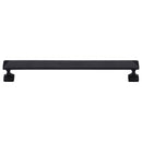 Heritage Brass Cabinet Pull Pyramid Design 203mm CTC Matt Black Finish - C2231 203-BKMT - Choice Handles