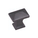 Heritage Brass Cabinet Knob Anvil Design 35mm Matt Black Finish
 - C2232-BKMT - Choice Handles
