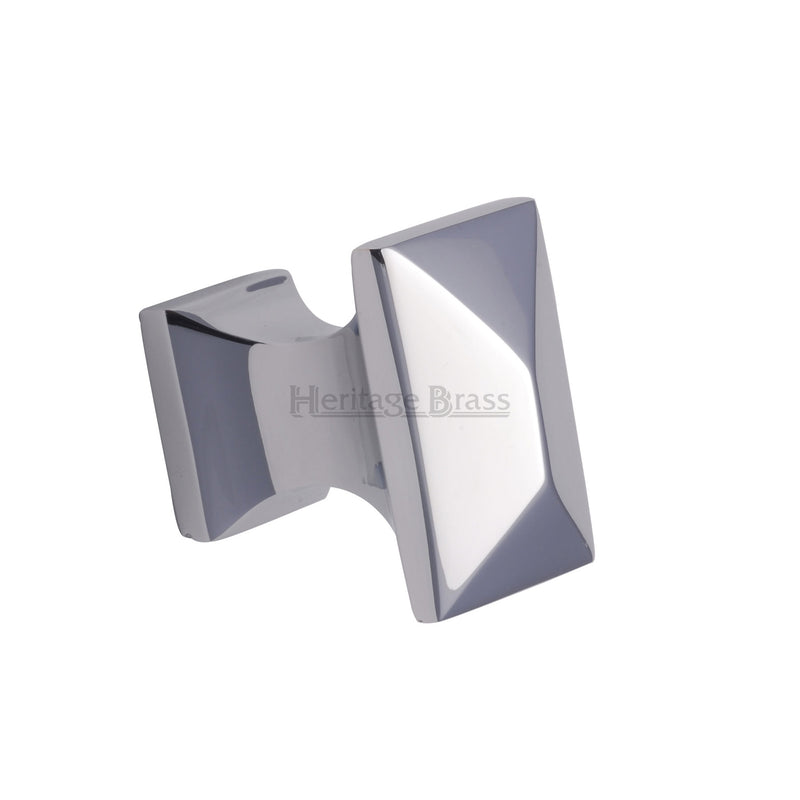 Heritage Brass Cabinet Knob Anvil Design 22mm Polished Chrome finish - C2232-PC - Choice Handles