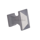 Heritage Brass Cabinet Knob Anvil Design 22mm Satin Chrome finish - C2232-SC - Choice Handles