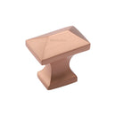 Heritage Brass Cabinet Knob Anvil Design 35mm Satin Rose Gold Finish - C2232-SRG - Choice Handles